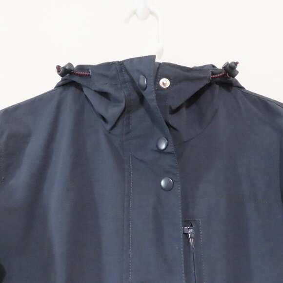 J.Crew Navy Raincoat Size XXS Petite - Picture 12 of 16